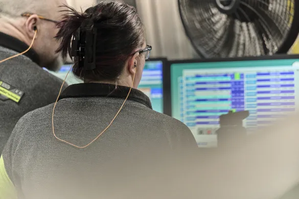 people working on a computer