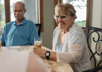 Homeowners talking about windows
